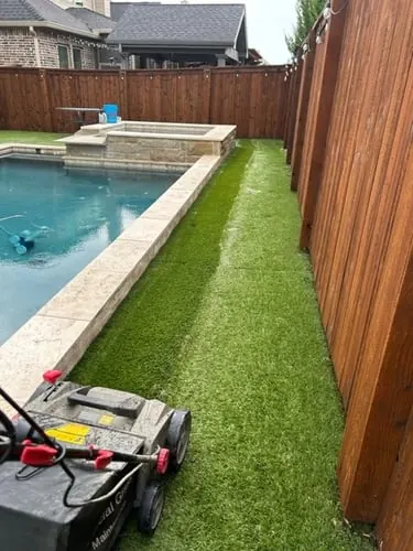Clean Green Turf recent job