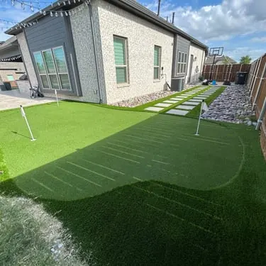 Clean Green Turf recent job