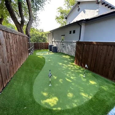 Clean Green Turf recent job