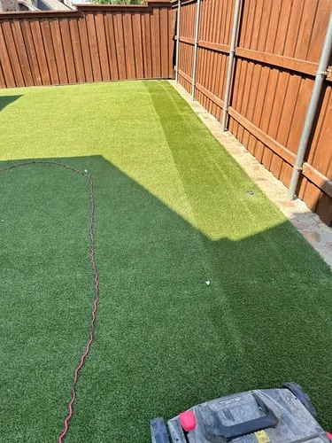 Clean Green Turf recent job