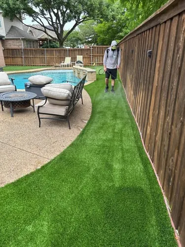 Clean Green Turf recent job