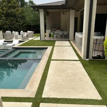 Clean Green Turf recent job